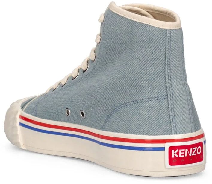 School Logo High-top Sneakers