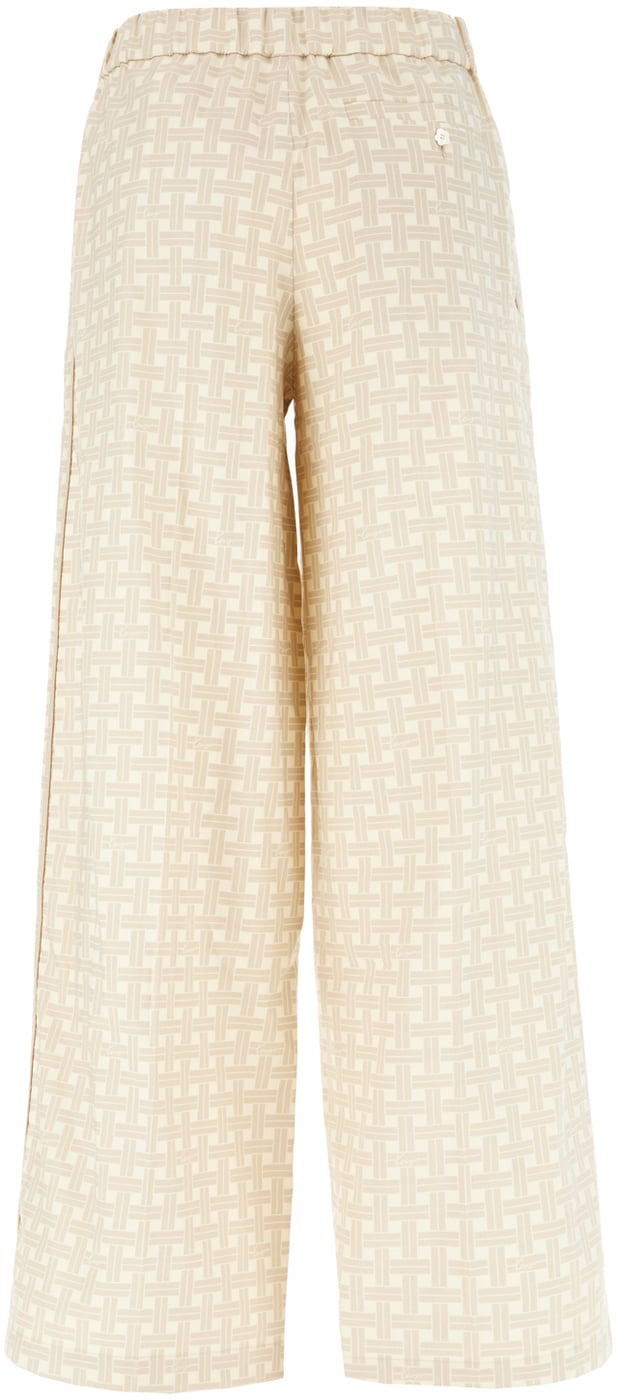 Kenzo Printed cotton and lyocell pants