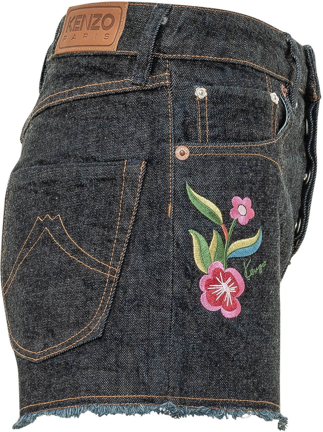 Shorts Wildflower con Ricami Floreali