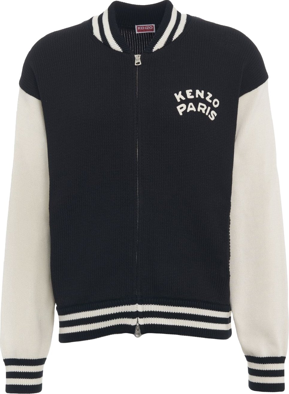 Knit bomber jacket