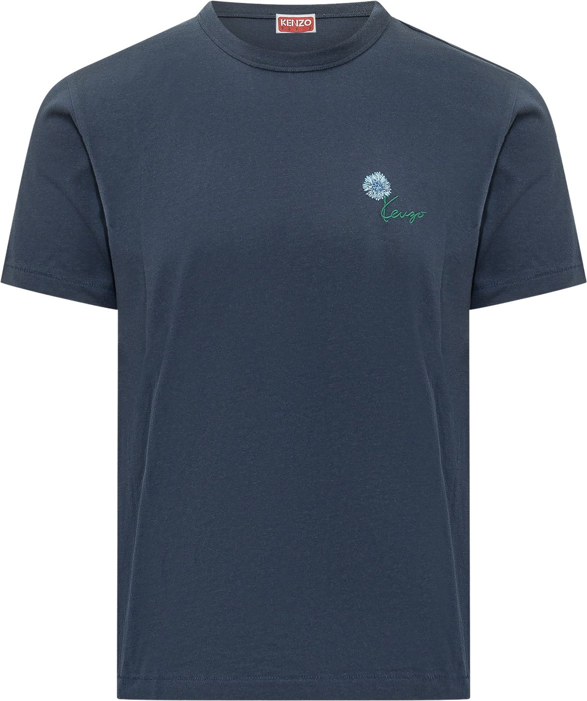 T-shirt Tulip Slim con Emblema Floreale