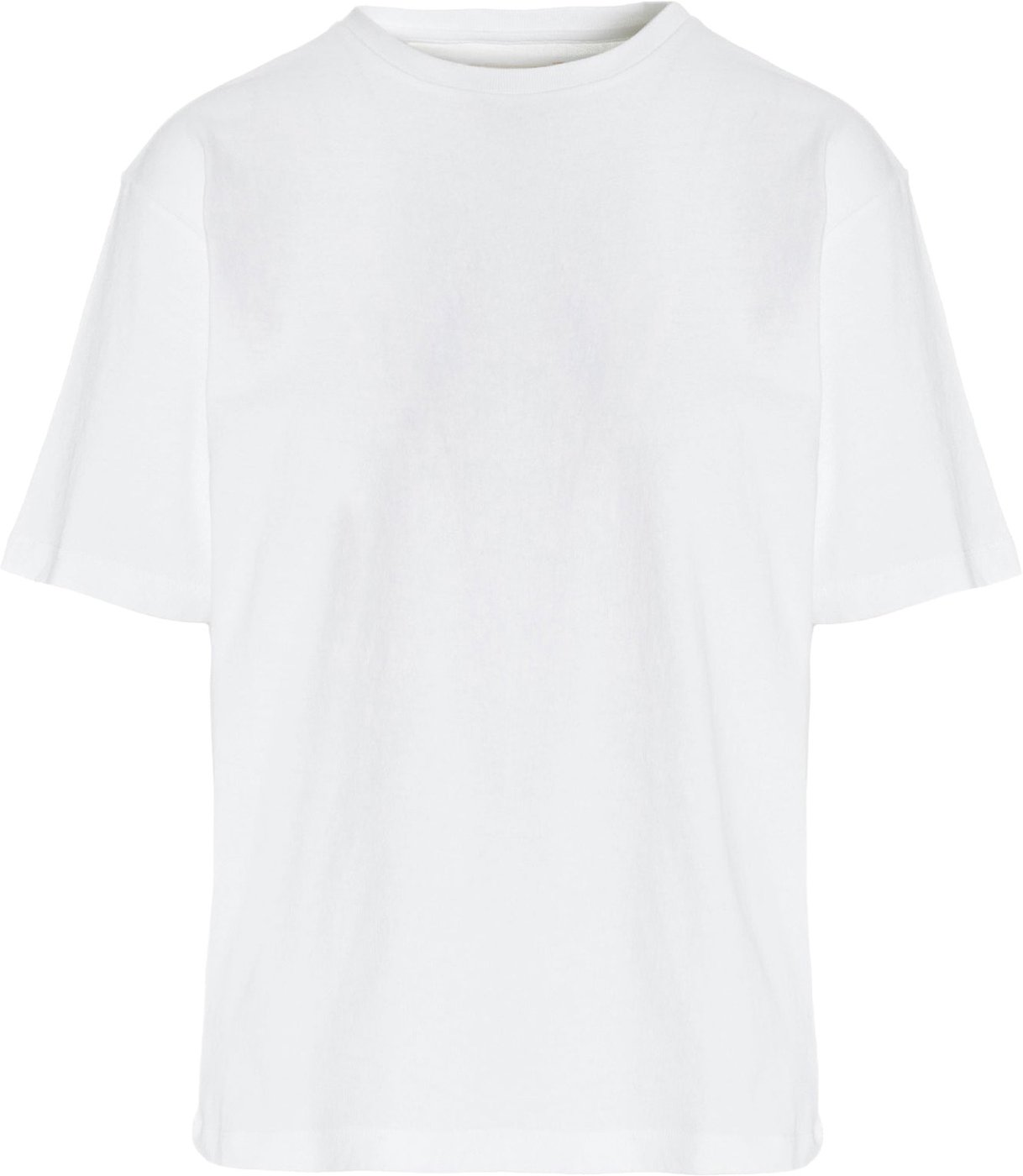 Khaite White Cotton T-Shirt