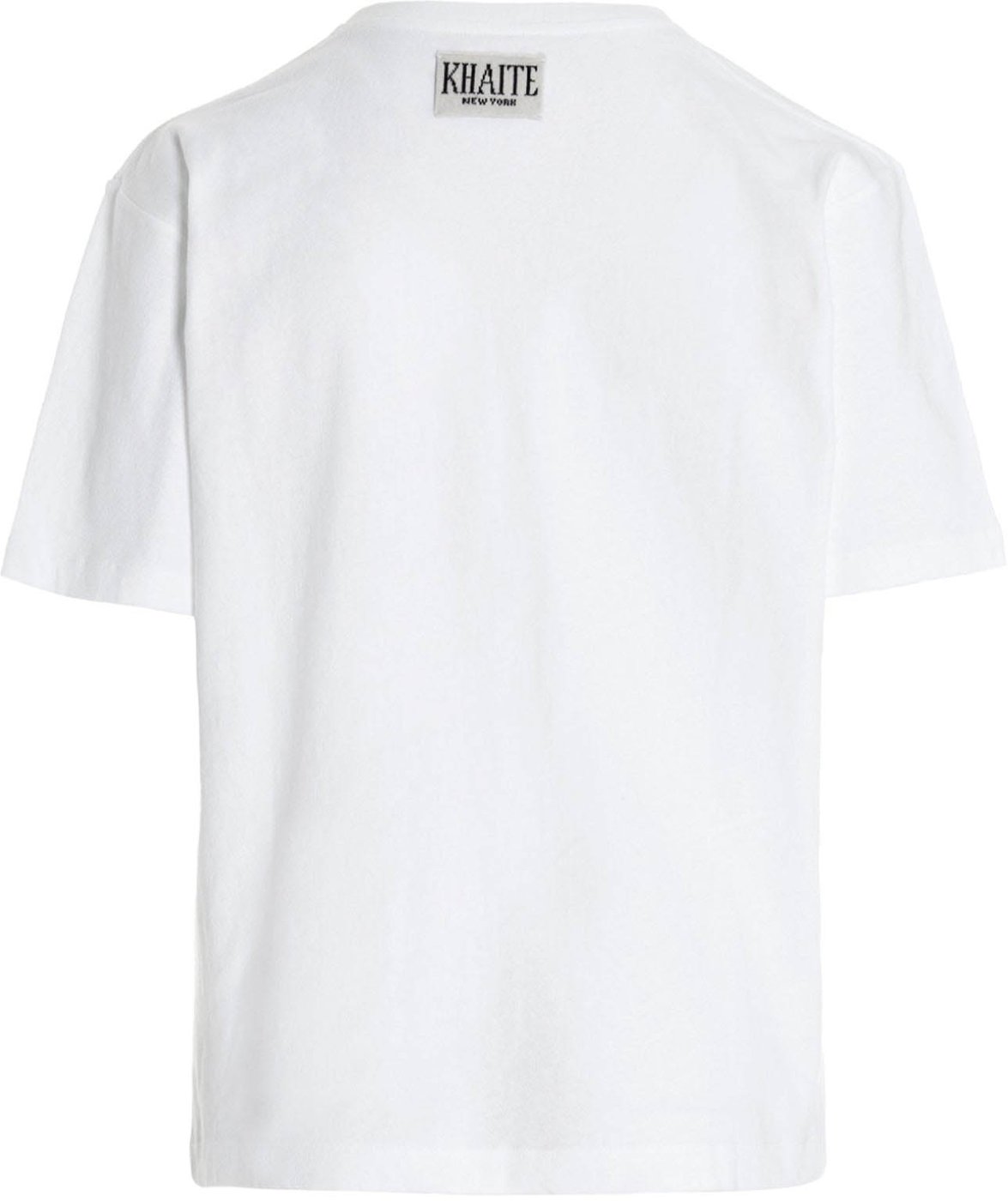 Khaite White Cotton T-Shirt
