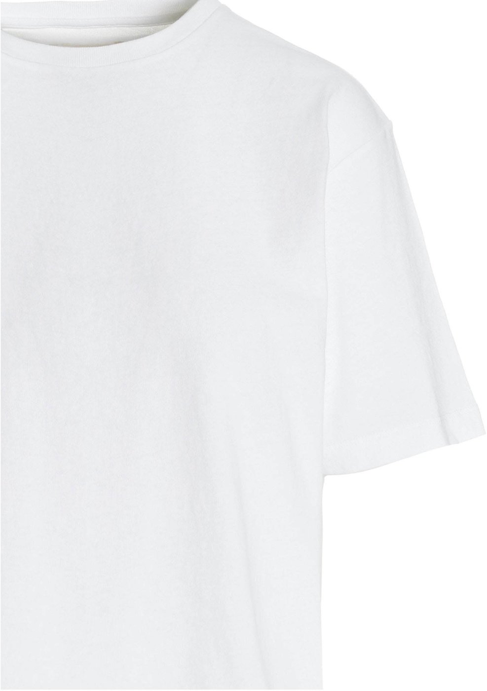 Khaite White Cotton T-Shirt