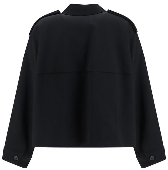 Khaite Black Acetate Shirt