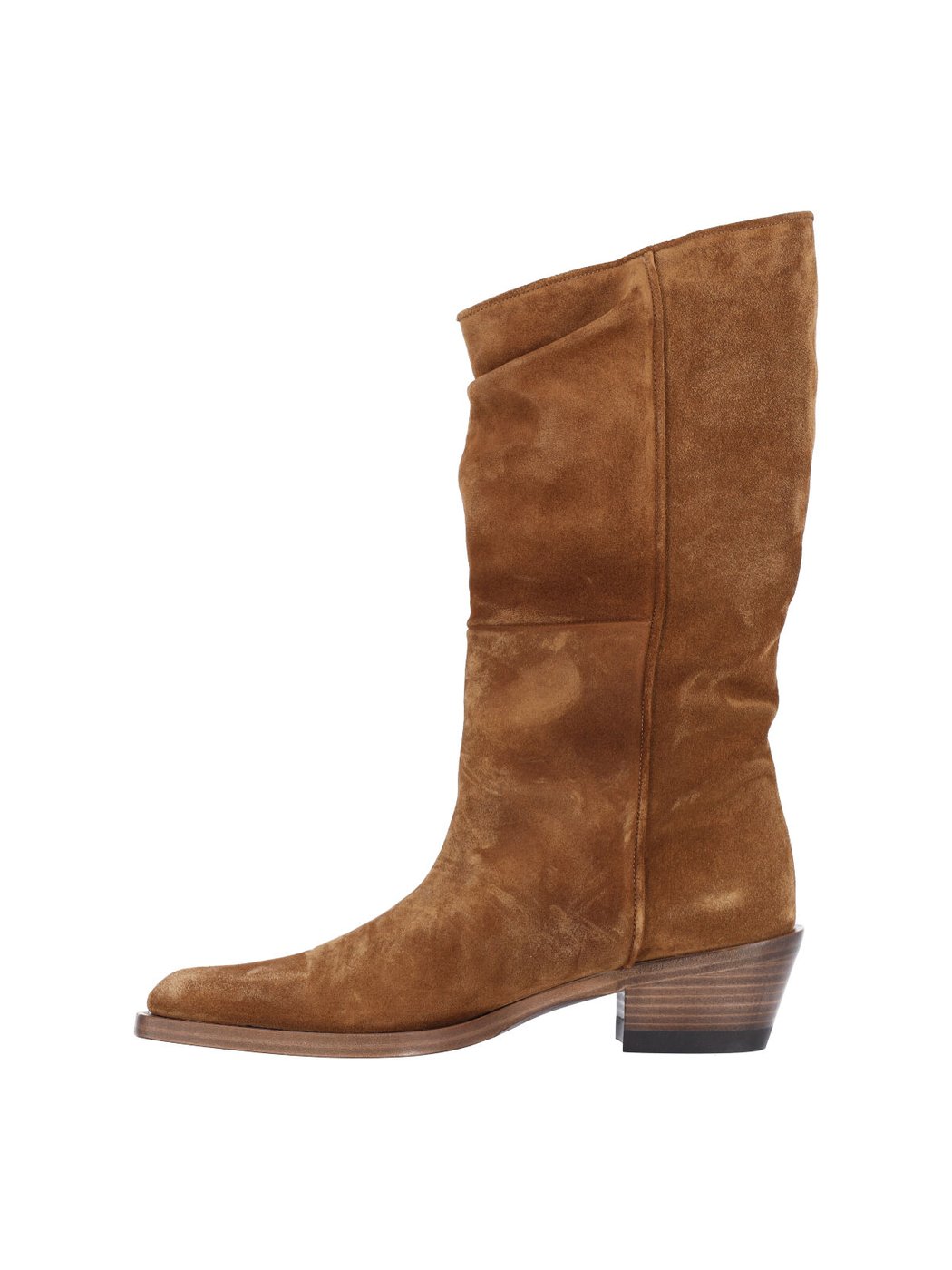 Brown Clive Pointed Suede Boots