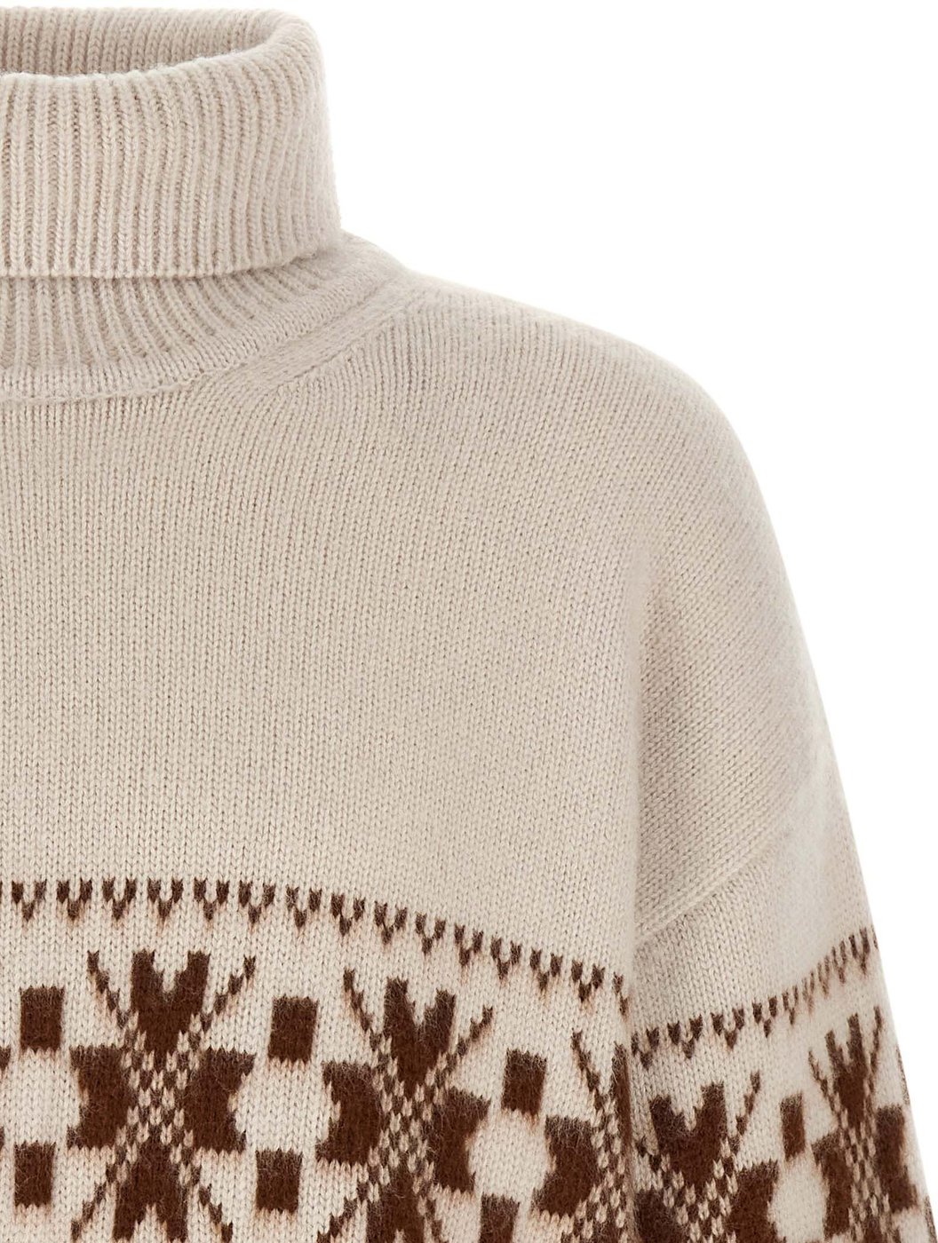 Kiton White Wool Cardigan