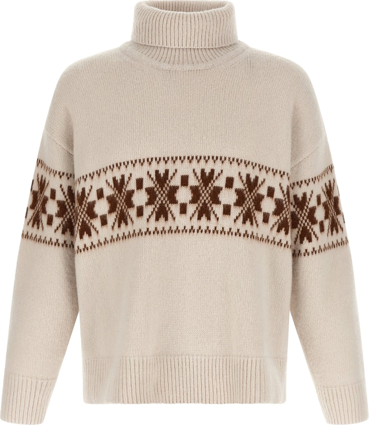 Kiton White Wool Cardigan