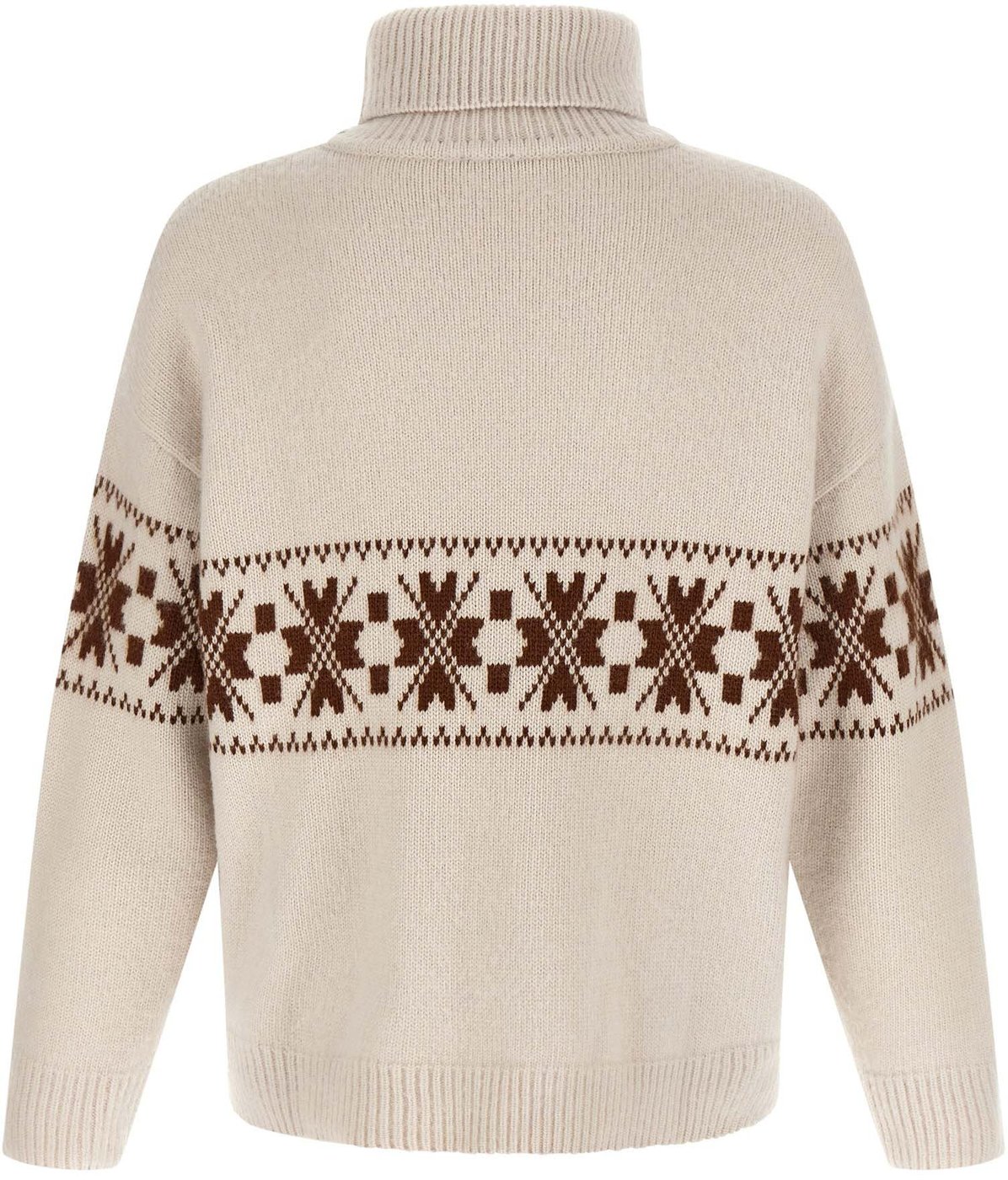 Kiton White Wool Cardigan