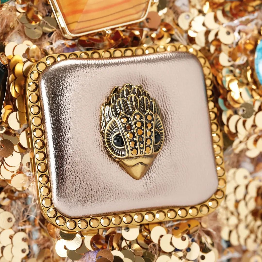 Hand- en schoudertas Gold