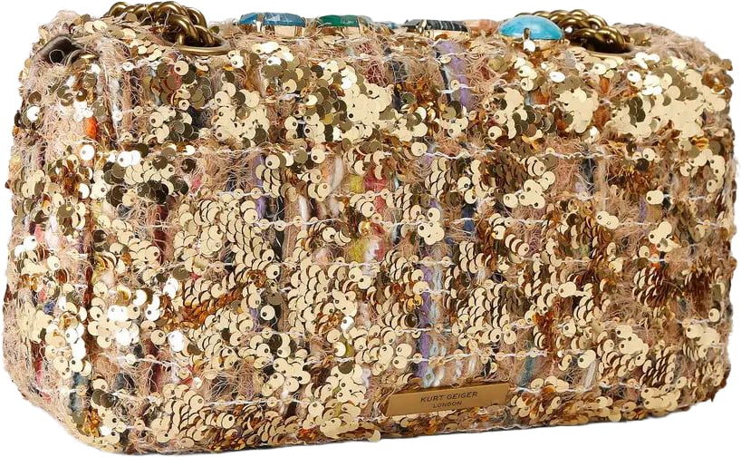Hand- en schoudertas Gold