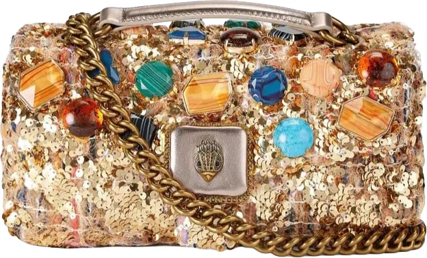 Hand- en schoudertas Gold