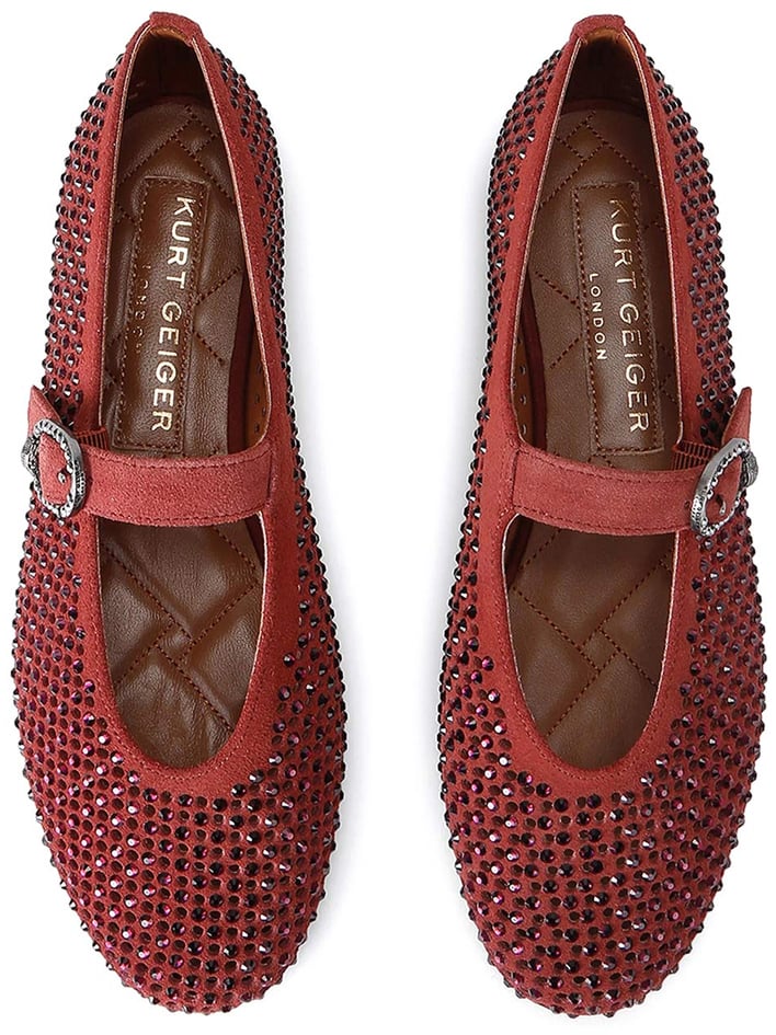 Flat Shoes Wine