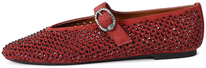 Flat Shoes Wine
