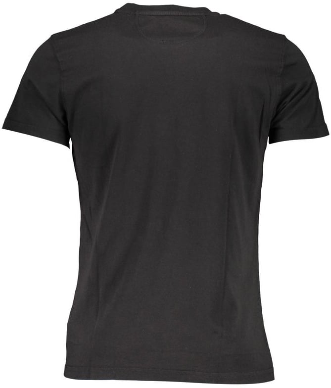 La Martina Black Cotton Men's T-Shirt