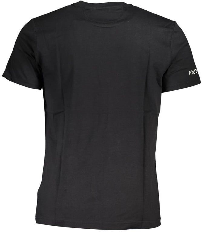 La Martina Black Cotton Men's T-Shirt