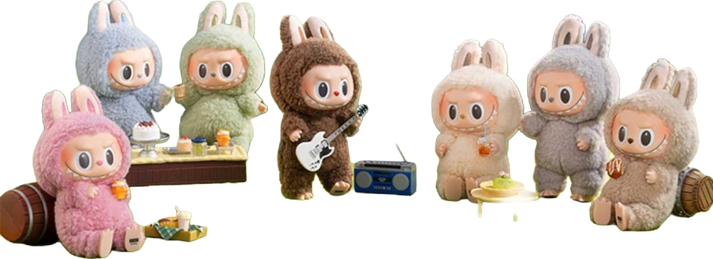 Pop Mart Labubu The Monsters - Tasty Macarons Vinyl Face Blind Box