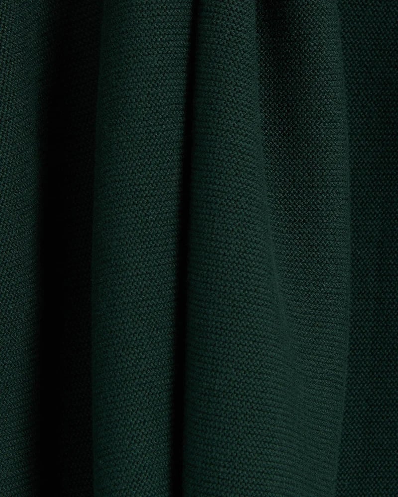 Polopull lange mouwen groen