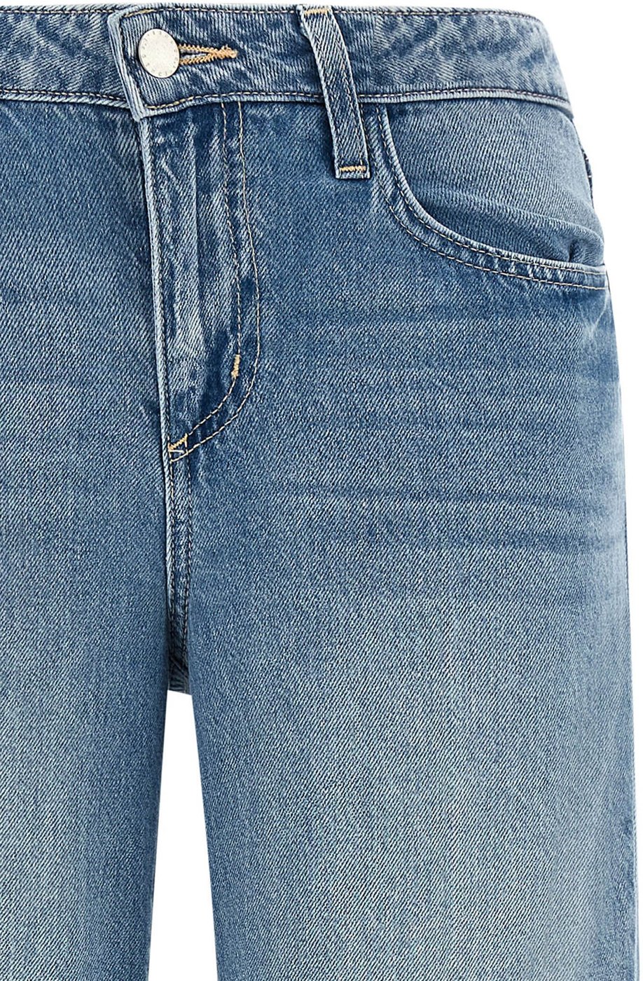L'Agence Blue Cotton Jeans Denim