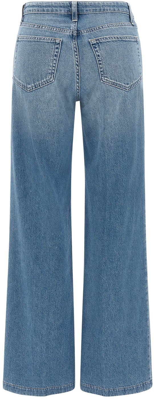 L'Agence Blue Cotton Jeans Denim