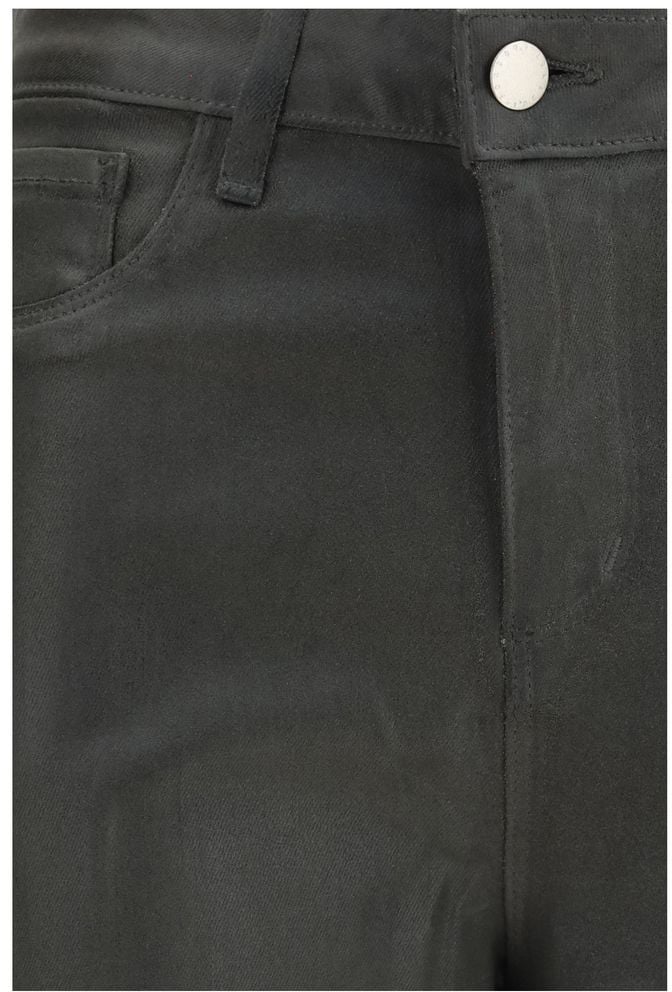 L'Agence Bicolor Cotton Flared Jeans