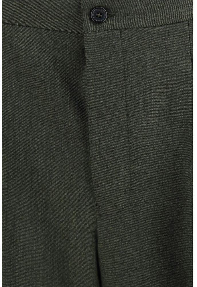 Laneus Bicolor Wool Oves Aries Casual Pants