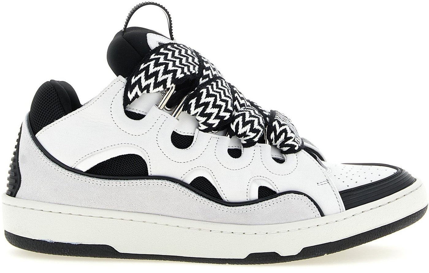 Lanvin Bicolor Calfskin Chunky Sneakers
