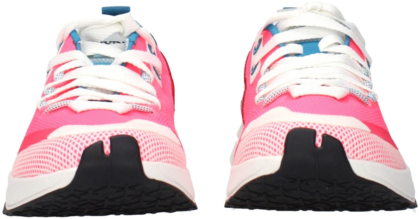 Lanvin Pink Fabric Athletic Sneakers