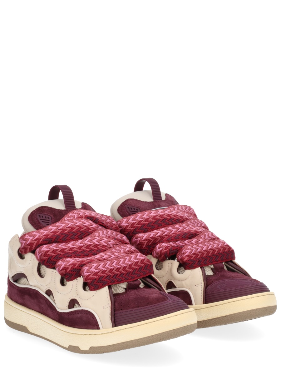Multicolor Curb Zigzag Sneakers