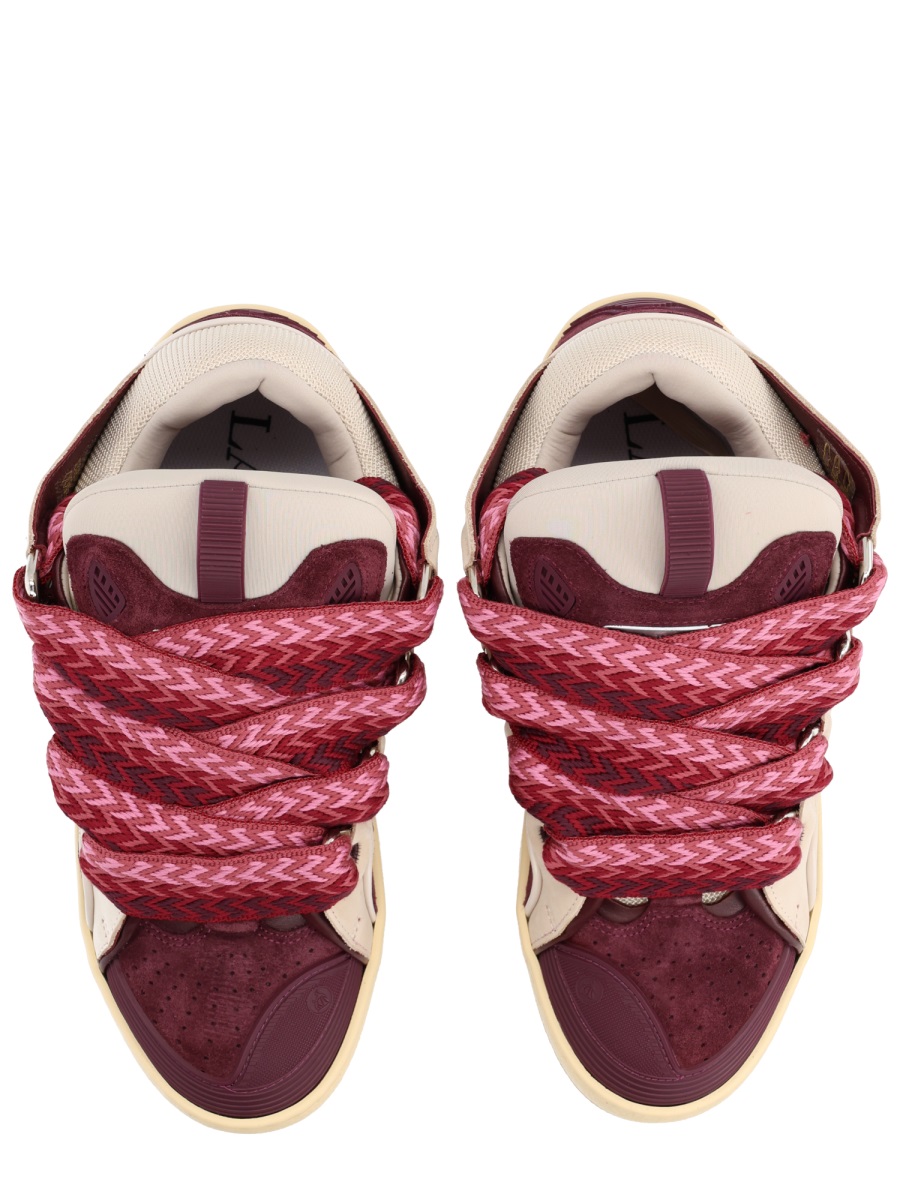Multicolor Curb Zigzag Sneakers