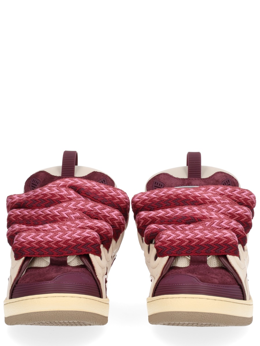 Multicolor Curb Zigzag Sneakers