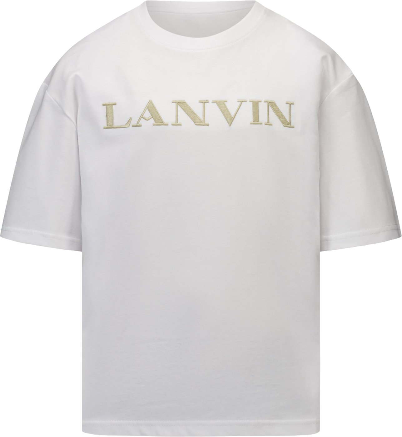 Lanvin Kinder Jongens T-Shirt In Wit
