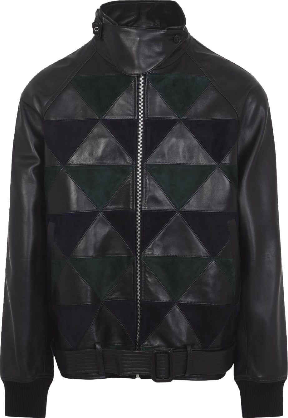 Lanvin Intarsia Bomber Jacket