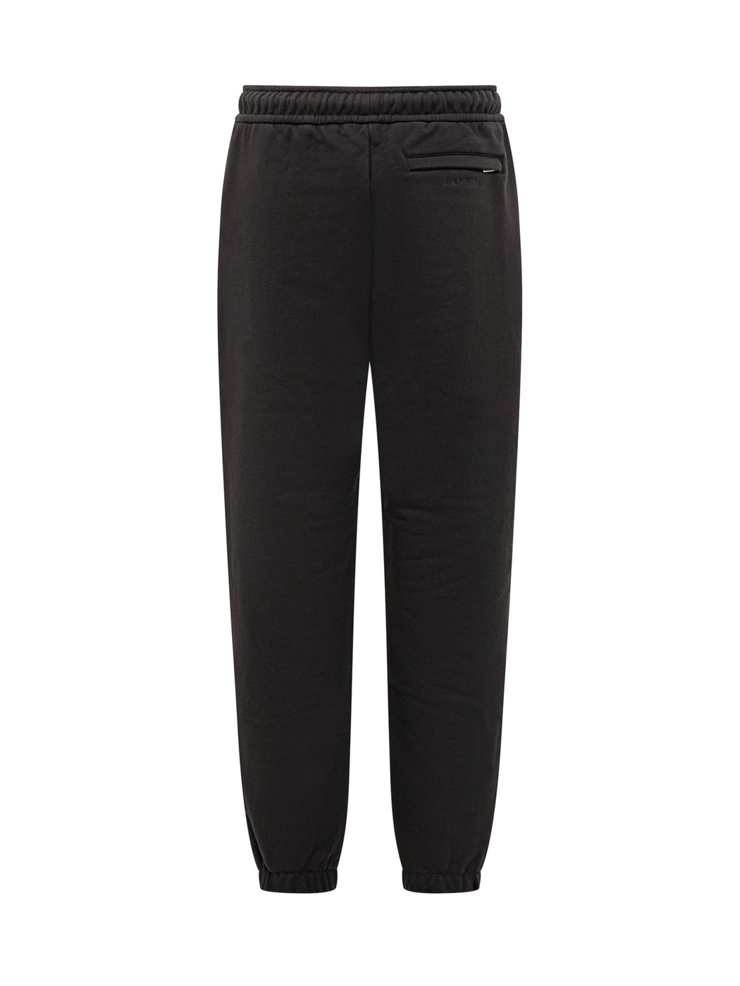 Pantaloni Jogger Neri con Coulisse di Lanvin