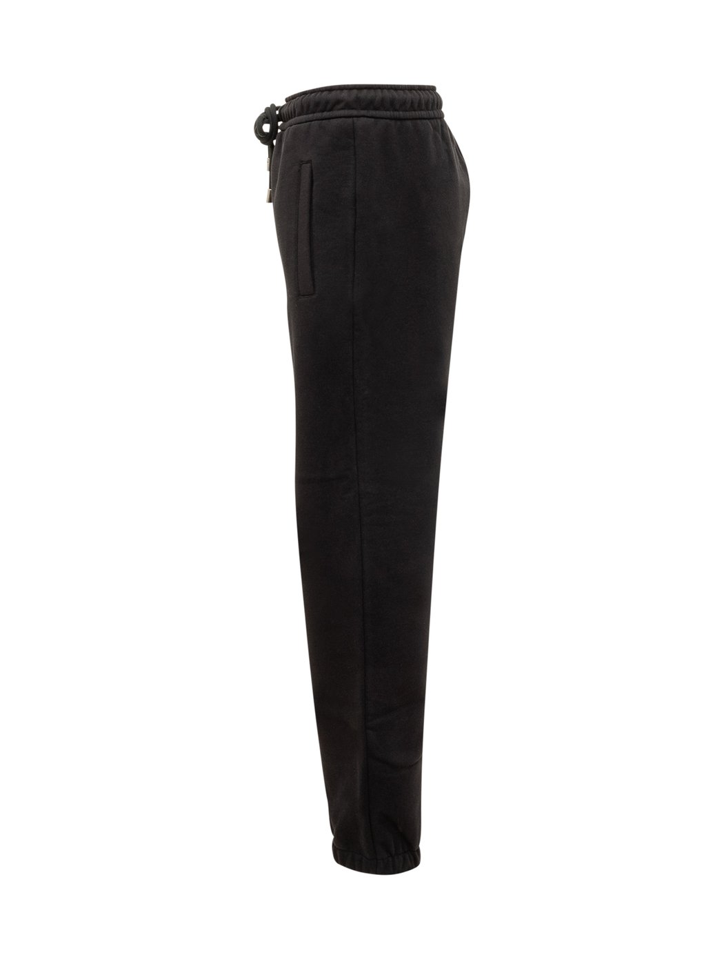 Pantaloni Jogger Neri con Coulisse di Lanvin