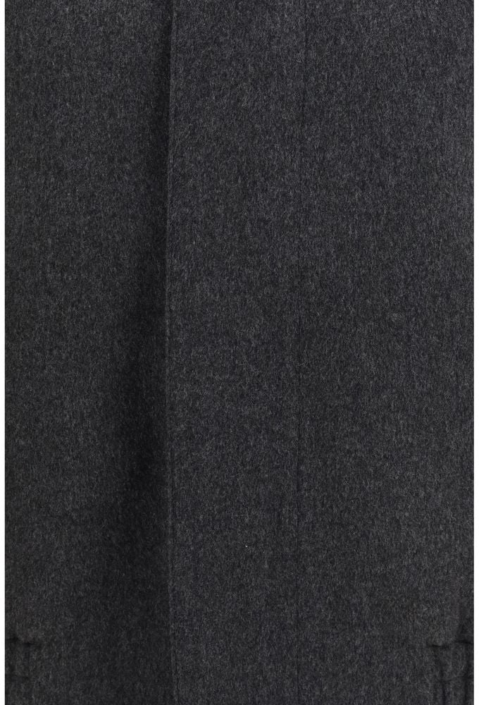 Lardini Gray Wool Oves Aries Bomber