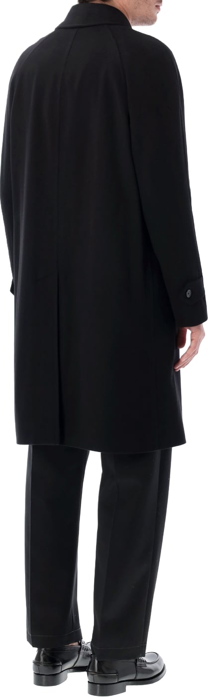 Mono Breast Coat Caschmere Nero