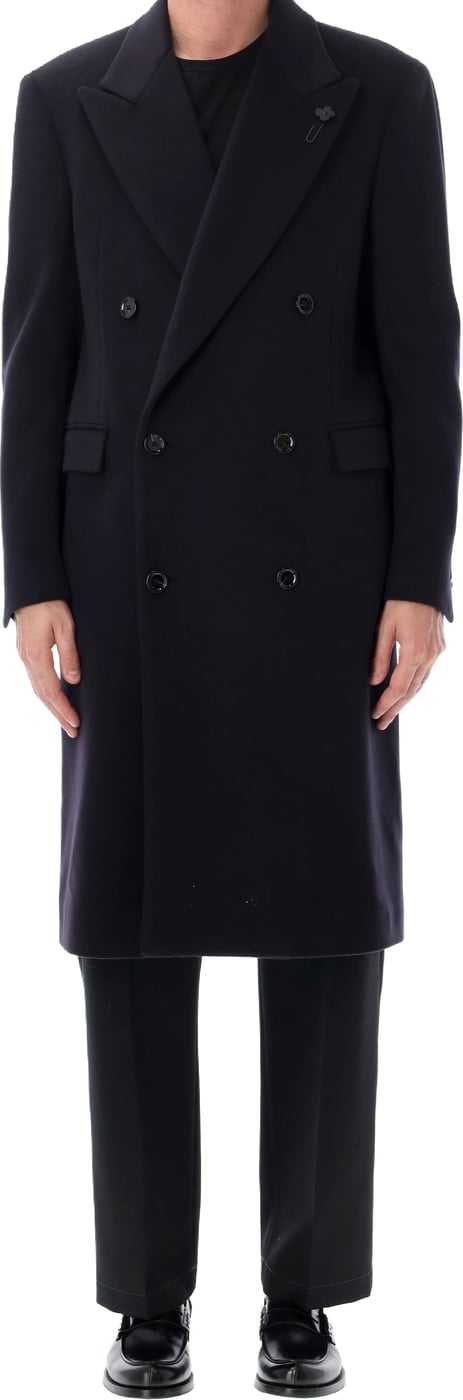 Double Breast Coat Dk Navy