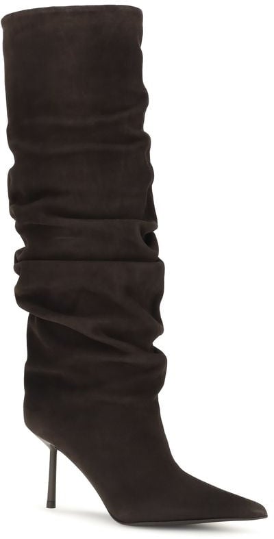 LE SILLA Brown Calf Leather Bos Taurus Boots