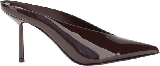 LE SILLA Bordeaux Calf Leather Bos Taurus Mules