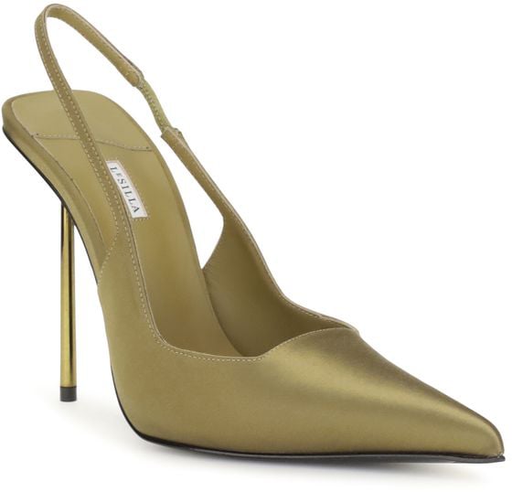 LE SILLA Bicolor Silk Pumps