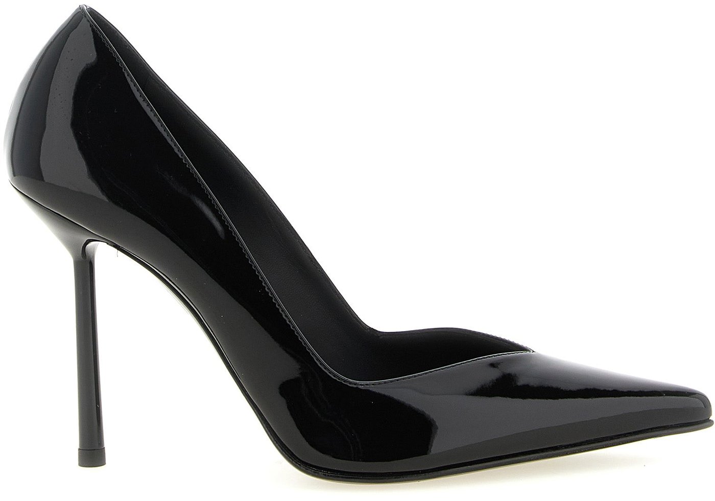 LE SILLA Black Polyethylene High Heel Pumps