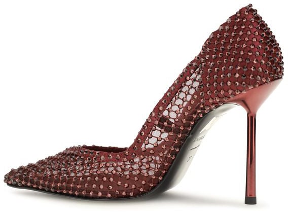 LE SILLA Red Crystals High Heel Pumps