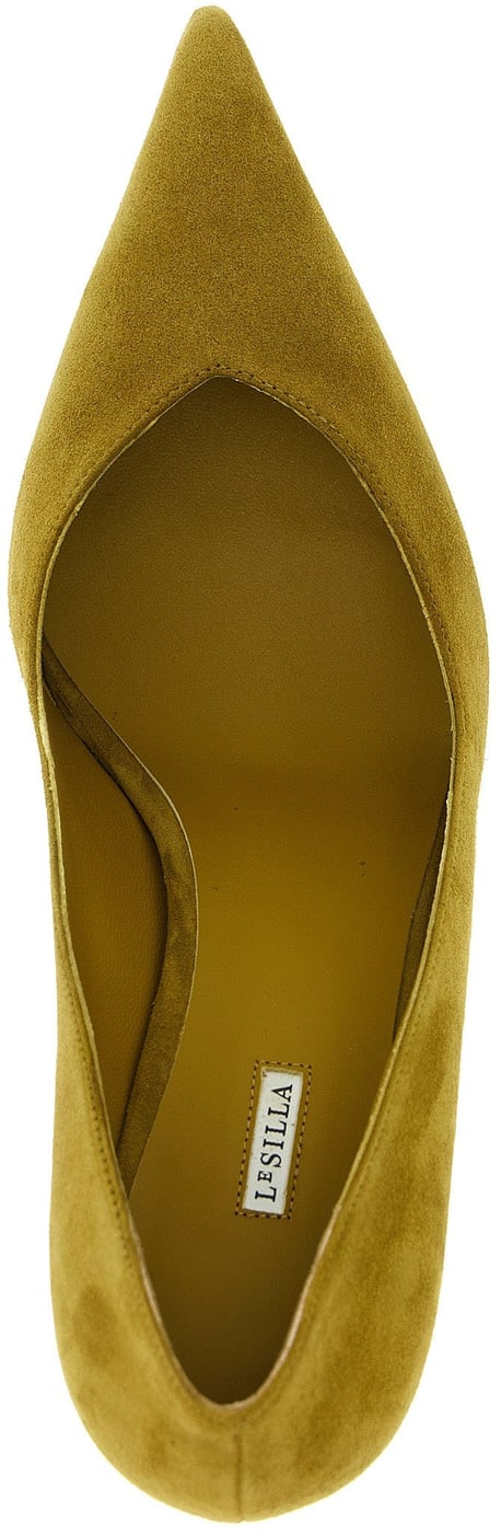 LE SILLA Bicolor Lambskin High Heel Pumps
