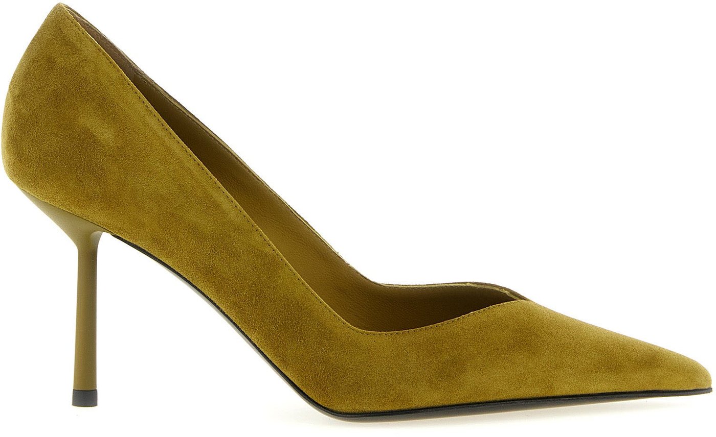LE SILLA Bicolor Lambskin High Heel Pumps