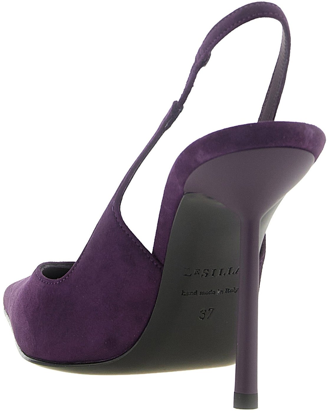 LE SILLA Purple Lambskin High Heel Pumps