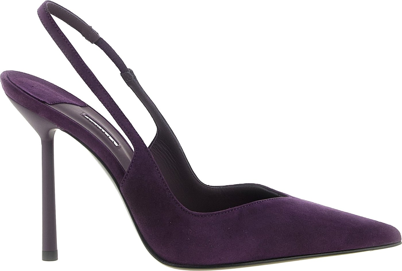LE SILLA Purple Lambskin High Heel Pumps