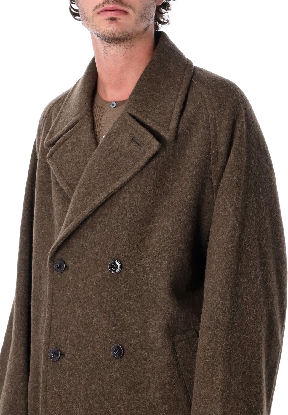 Doublebreast Overcoat Verde
