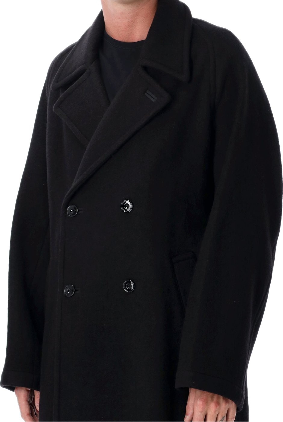 Doublebreast Overcoat Nero