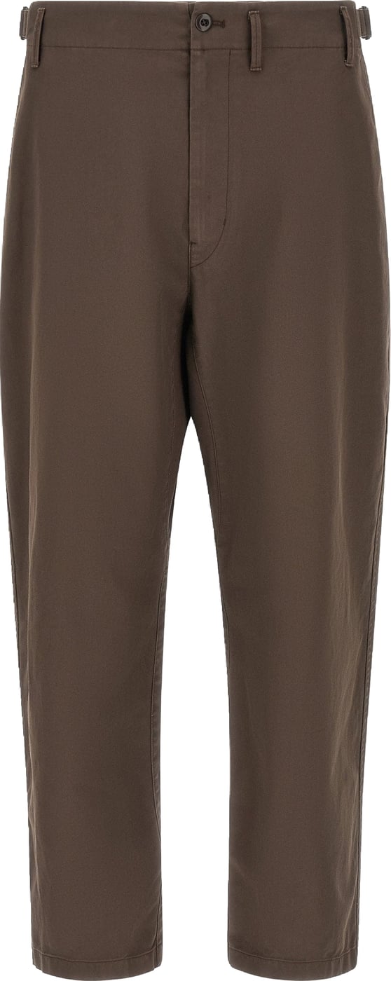 Lemaire Brown Tapered Pants